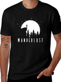 Wanderlust Graphic Tee - Black