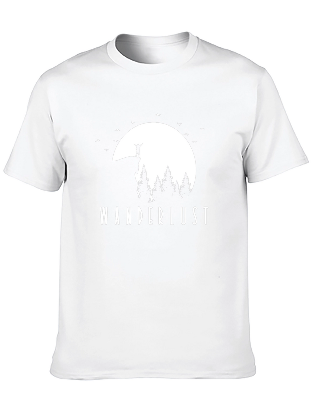 Wanderlust Graphic Tee - Black