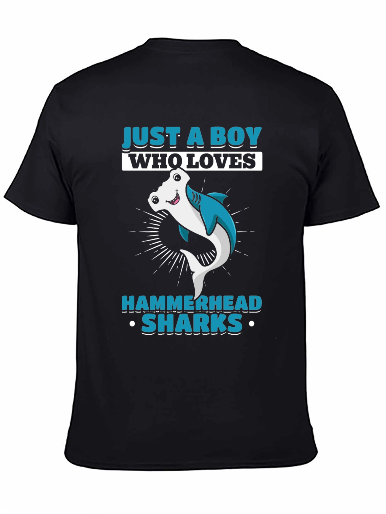Boys Hammerhead Shark Lover T-Shirt