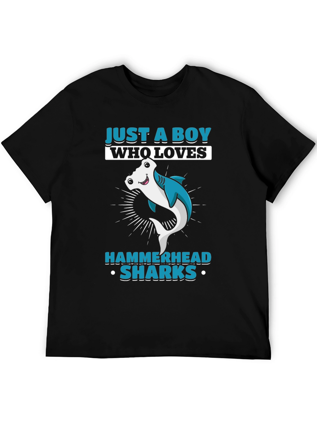 Boys Hammerhead Shark Lover T-Shirt