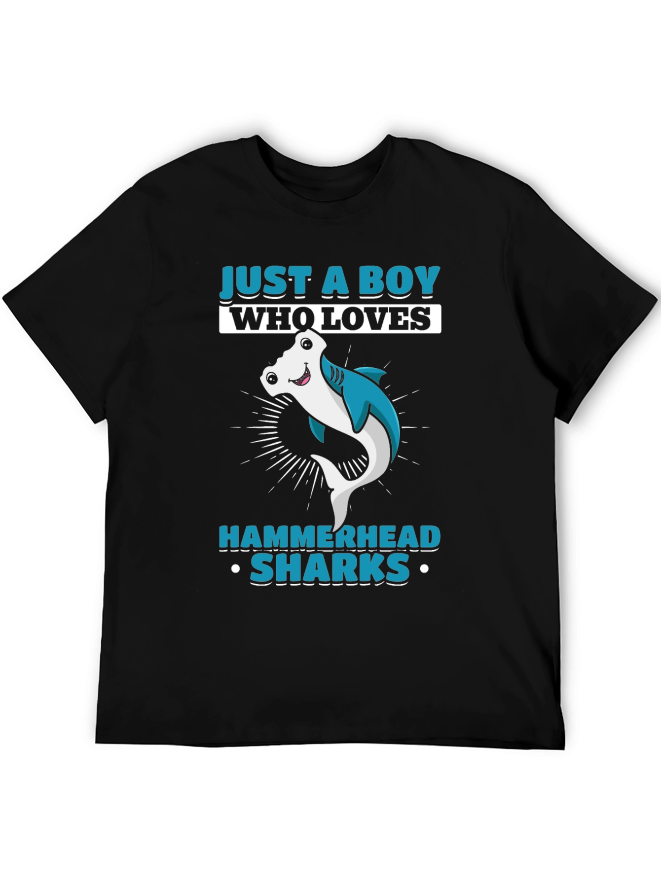 Boys Hammerhead Shark Lover T-Shirt