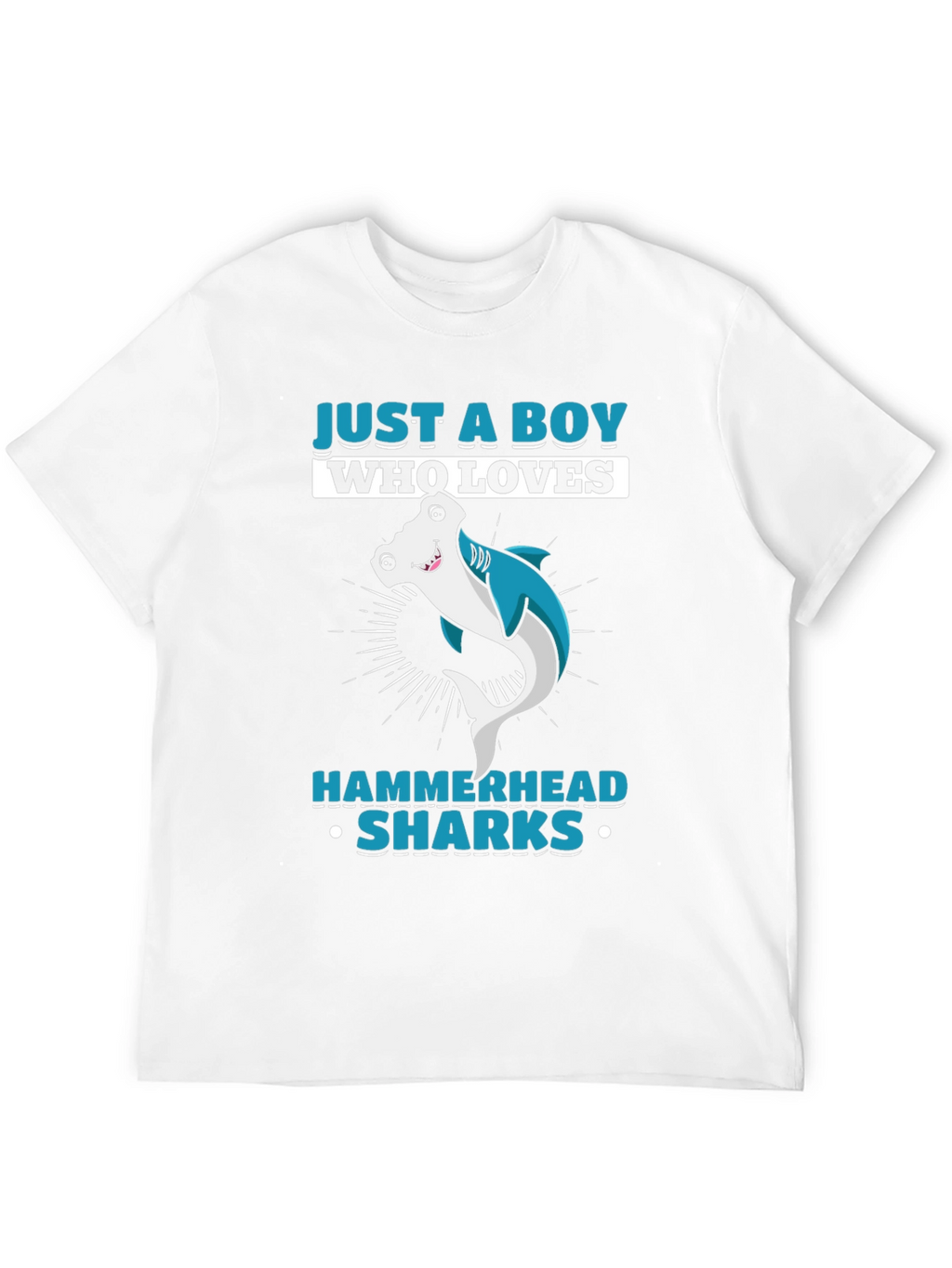 Boys Hammerhead Shark Lover T-Shirt