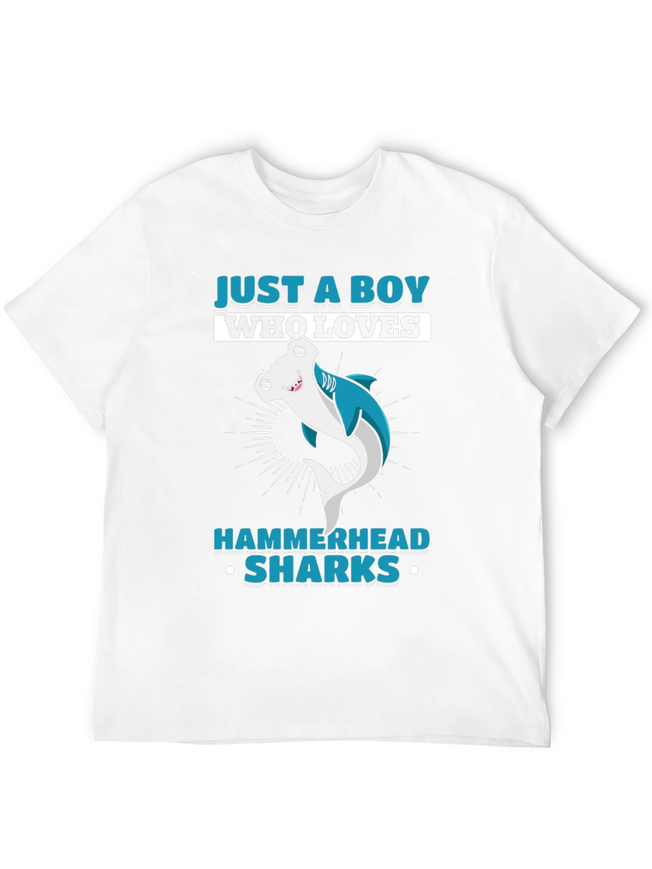 Boys Hammerhead Shark Lover T-Shirt