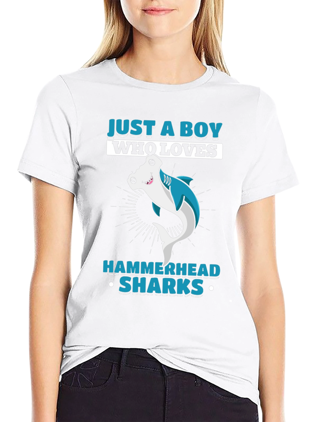 Boys Hammerhead Shark Lover T-Shirt
