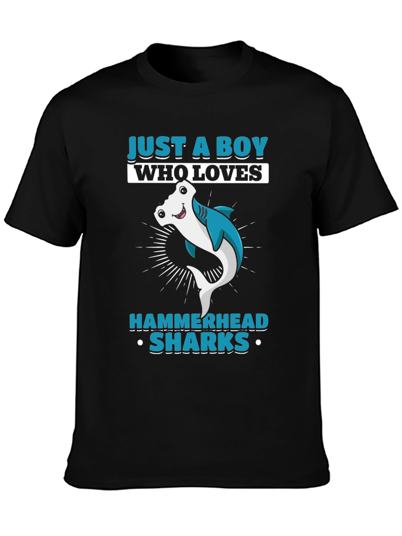 Boys Hammerhead Shark Lover T-Shirt