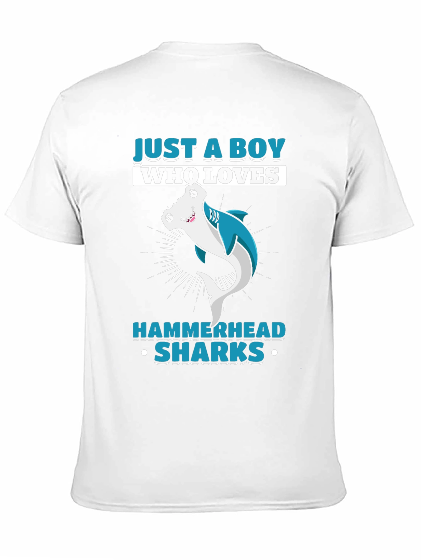 Boys Hammerhead Shark Lover T-Shirt