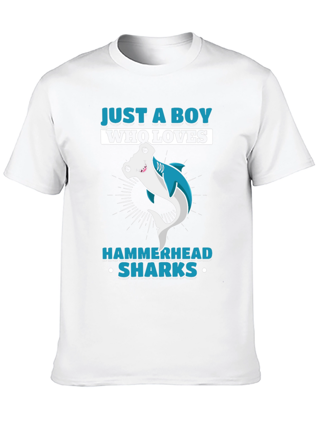 Boys Hammerhead Shark Lover T-Shirt