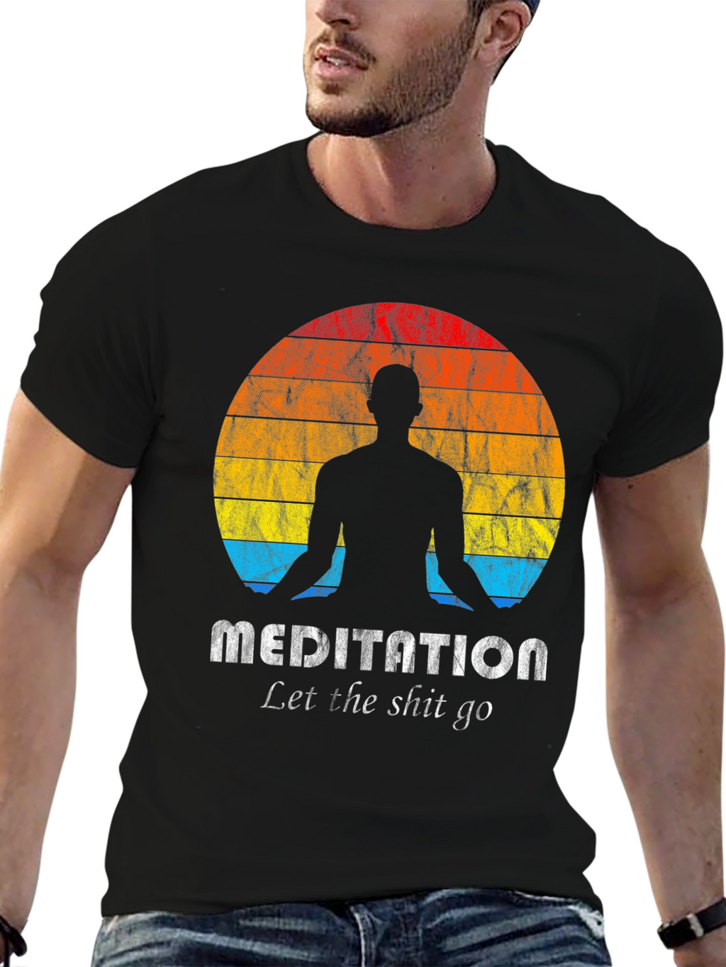 Meditation T-Shirt - Let The Shit Go