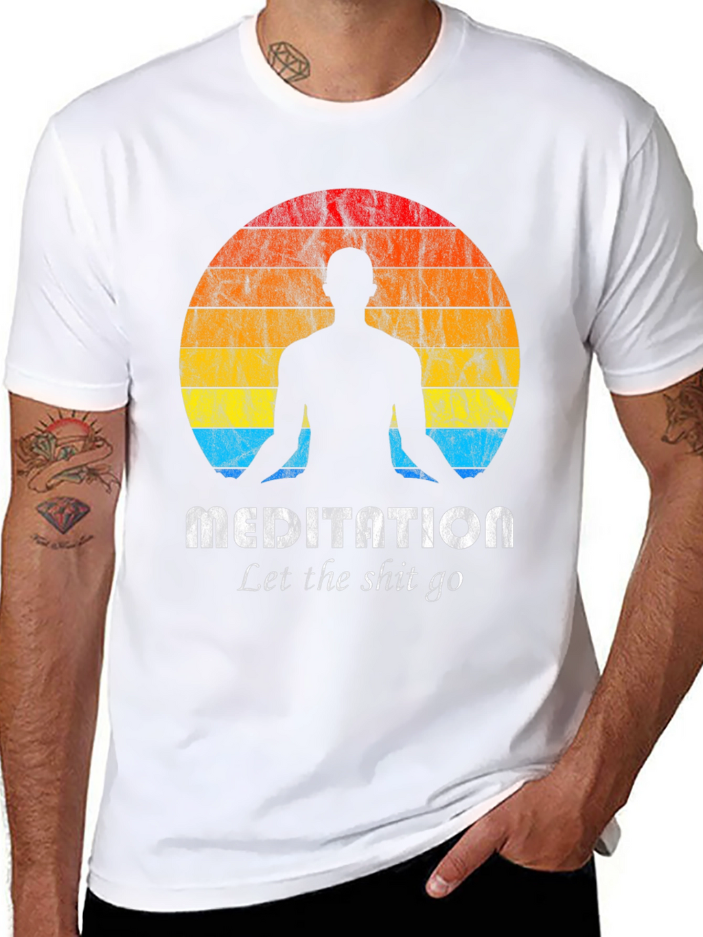 Meditation T-Shirt - Let The Shit Go