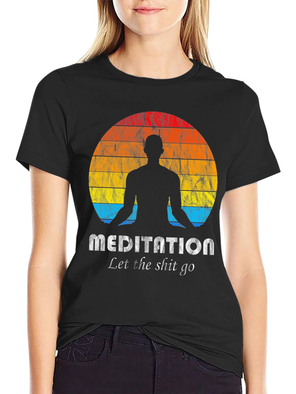 Meditation T-Shirt - Let The Shit Go