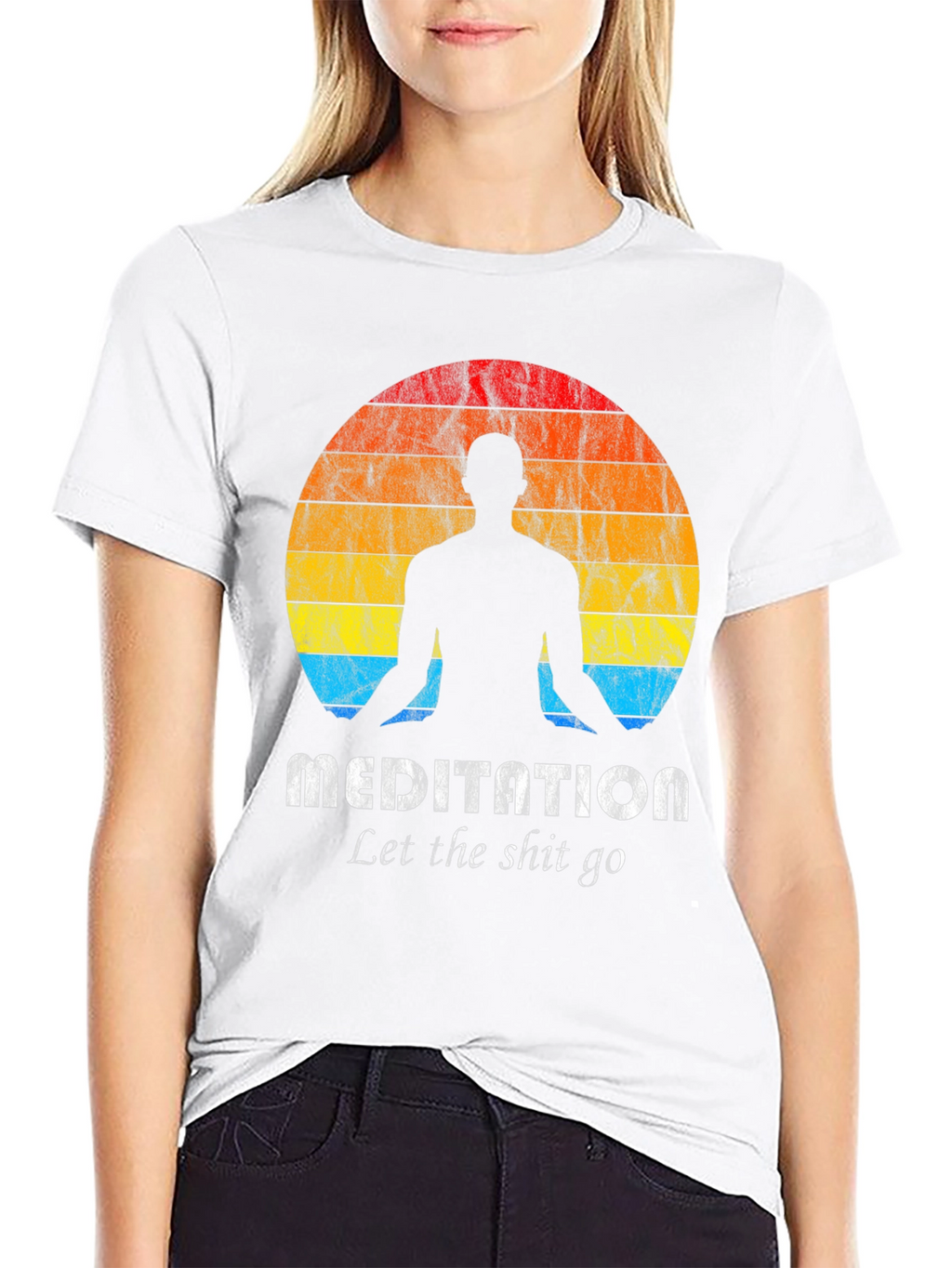 Meditation T-Shirt - Let The Shit Go