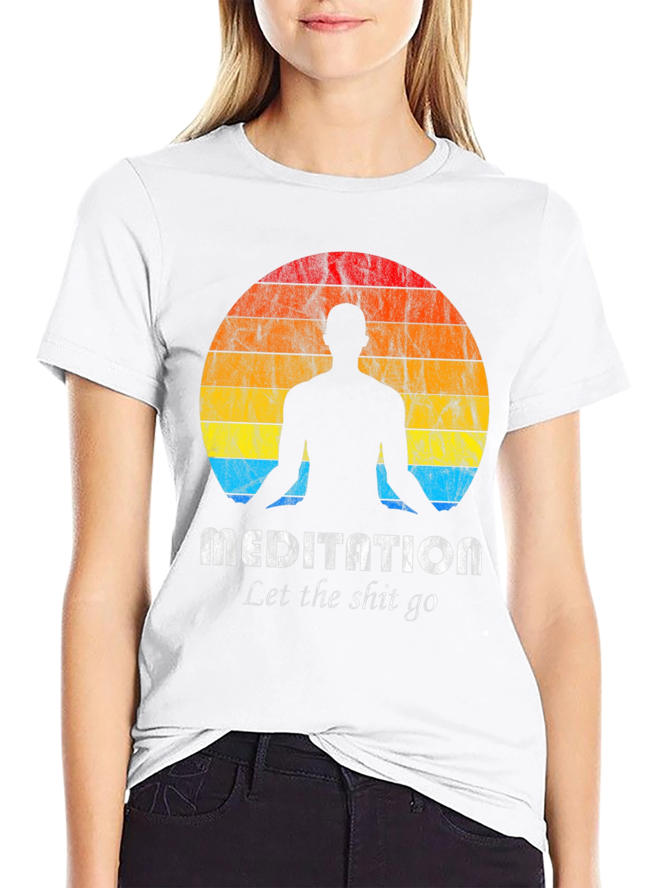Meditation T-Shirt - Let The Shit Go