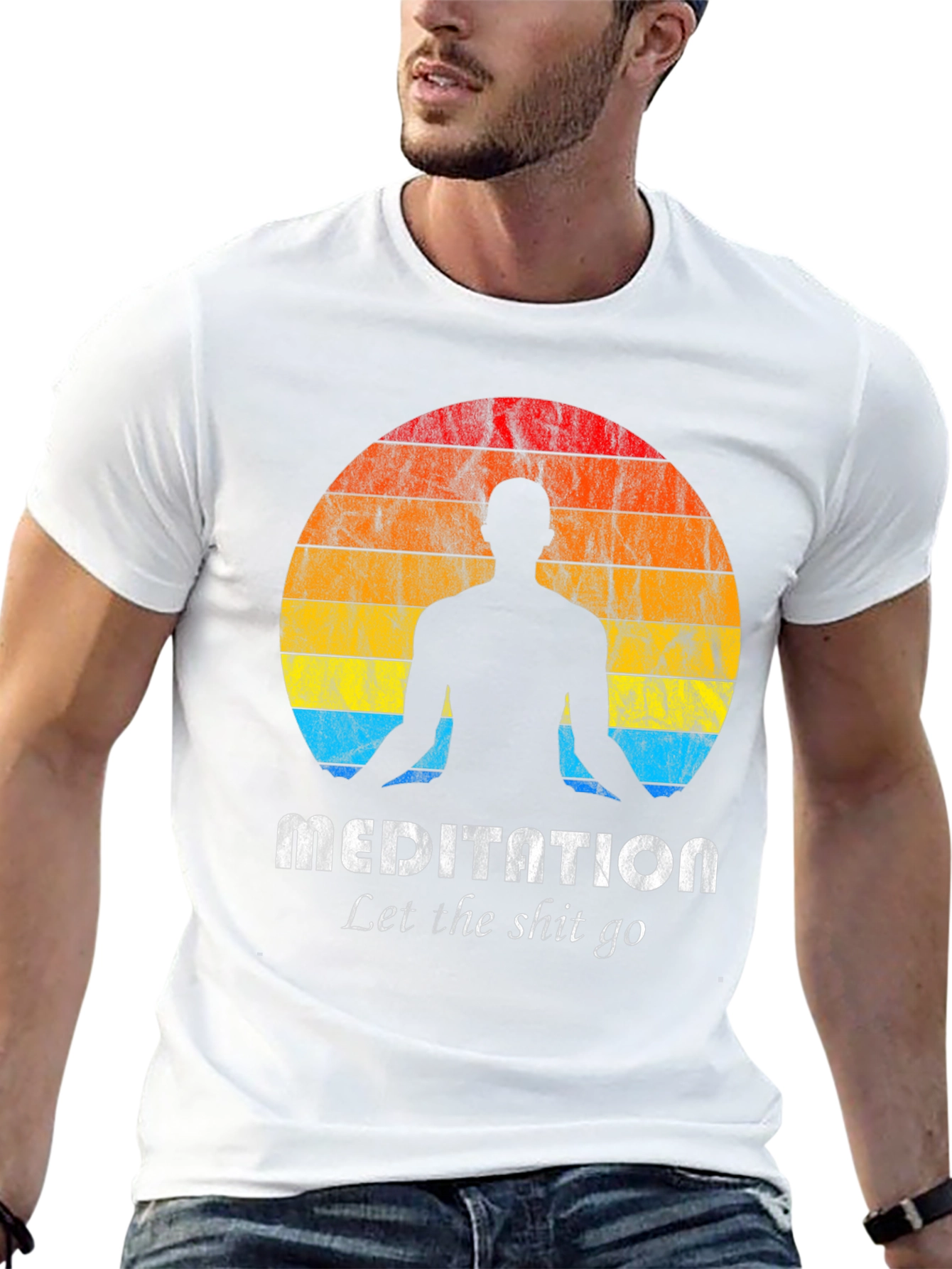 Meditation T-Shirt - Let The Shit Go
