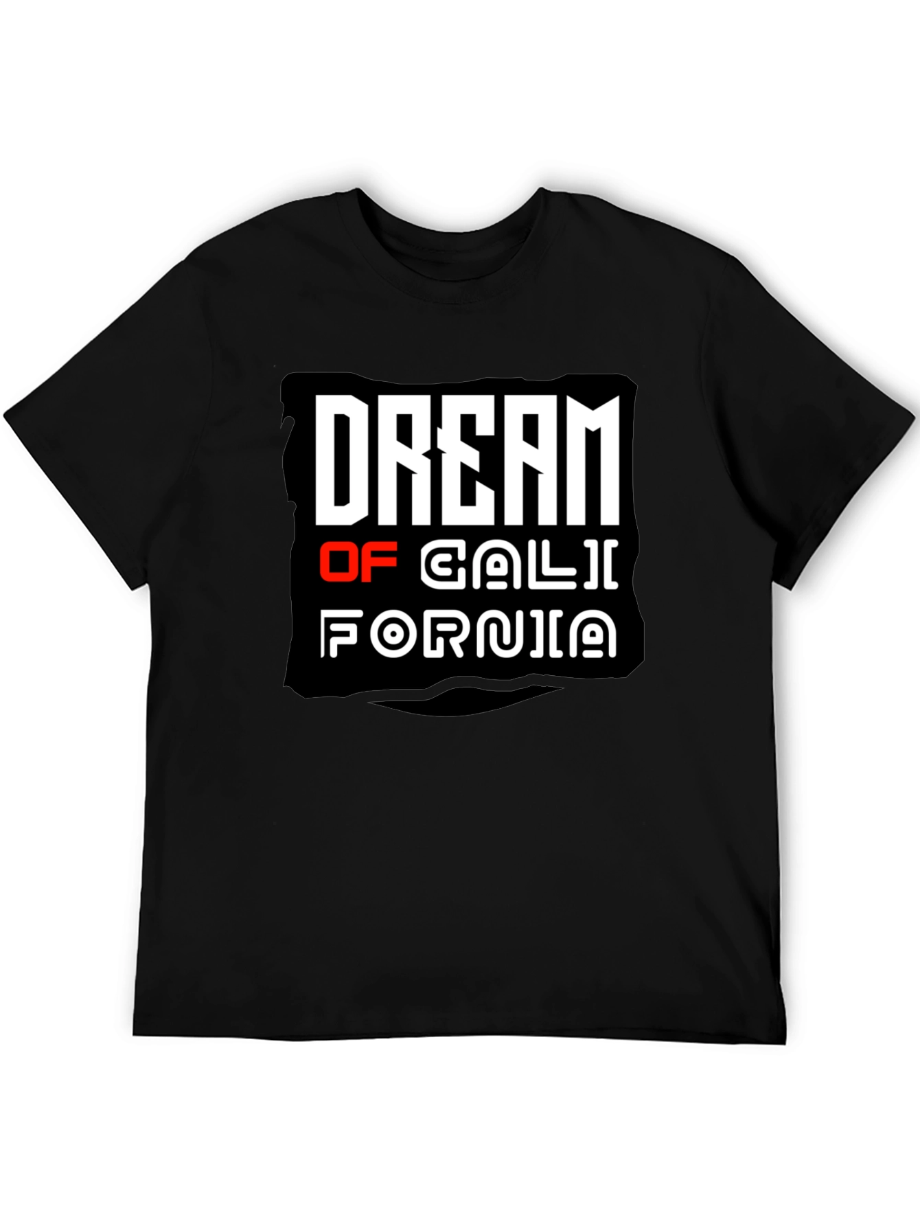 Dream of California Graphic T-Shirt - Black