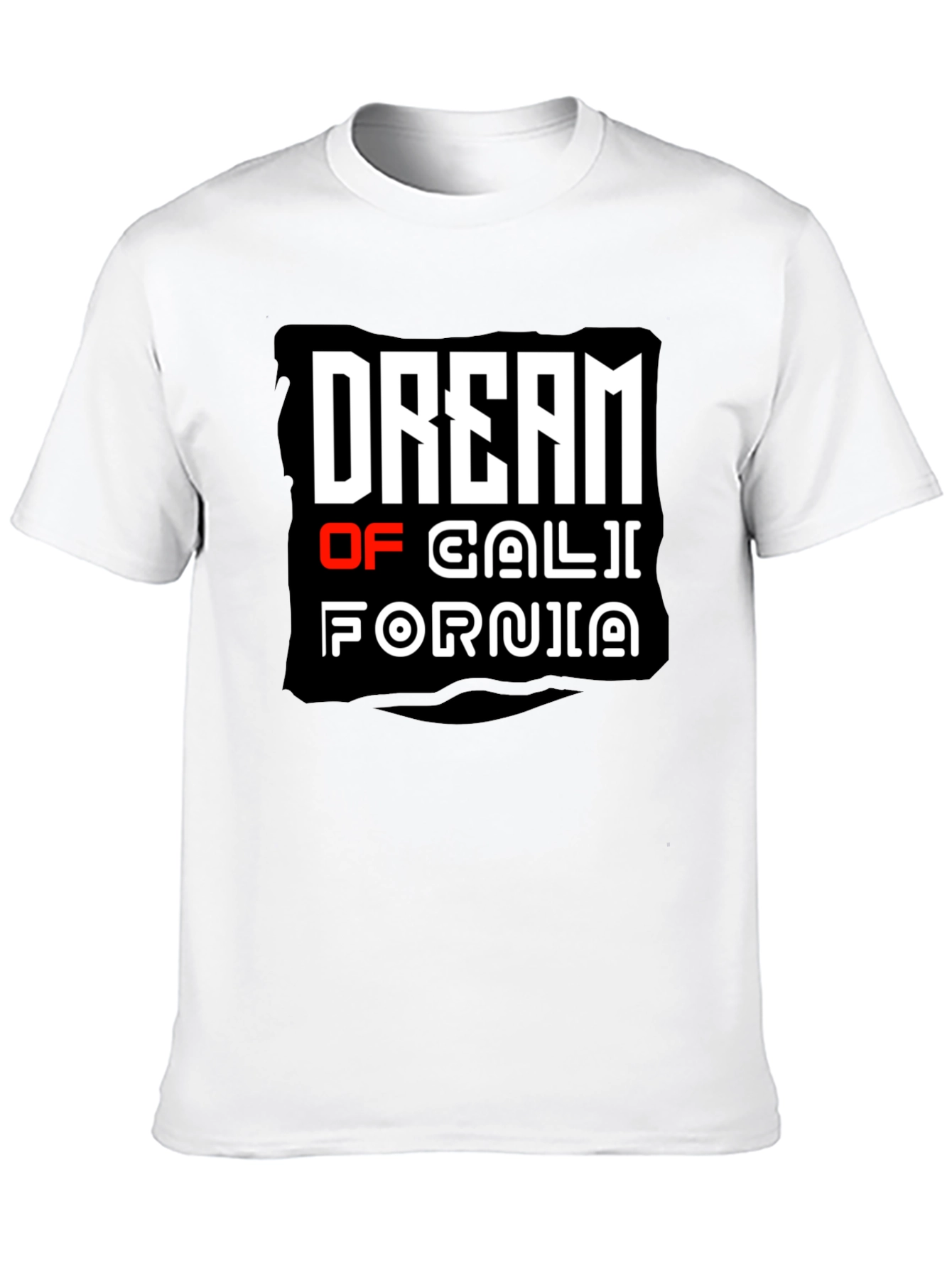 Dream of California Graphic T-Shirt - Black