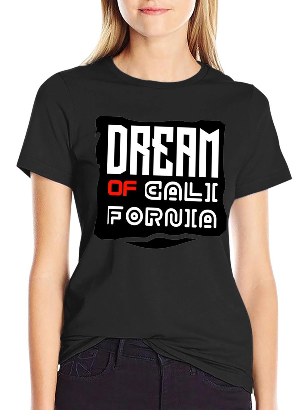 Dream of California Graphic T-Shirt - Black