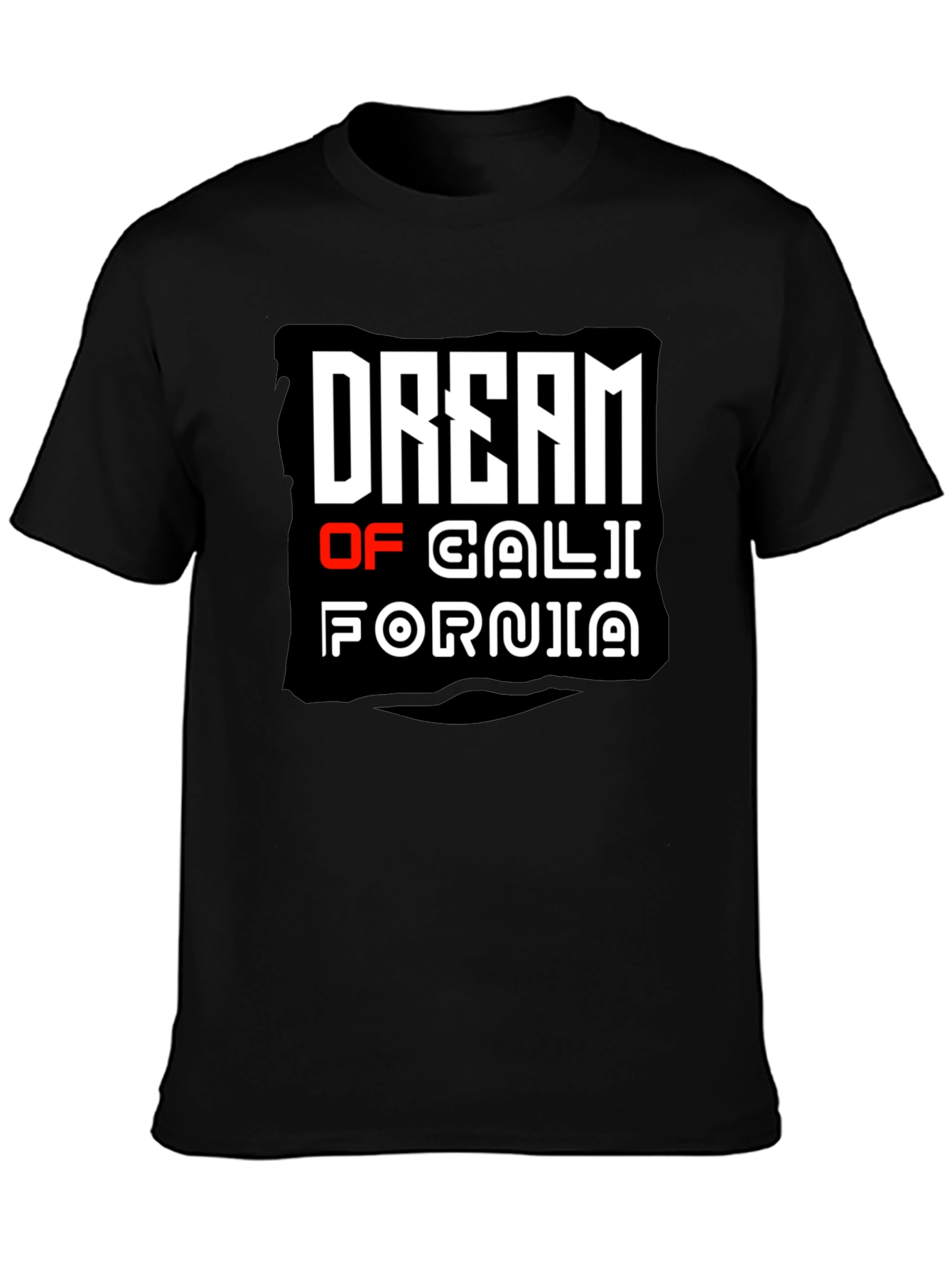 Dream of California Graphic T-Shirt - Black