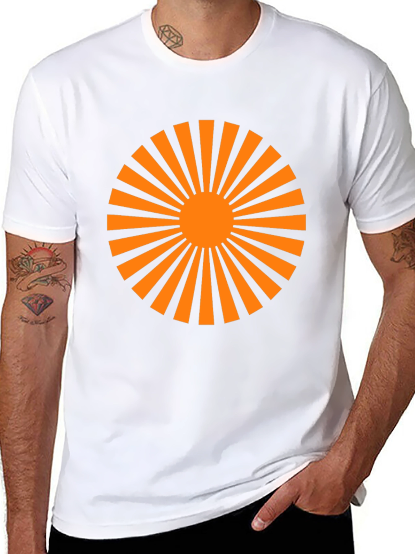 Rising Sun Graphic Tee - Bold & Stylish Design