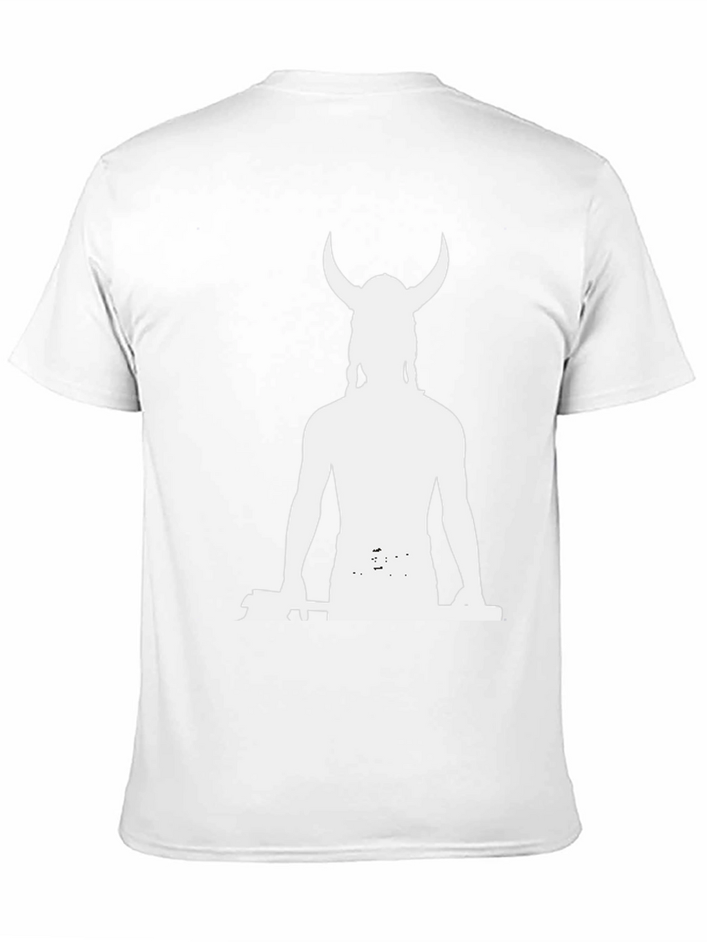 Viking Warrior Graphic T-Shirt - Black