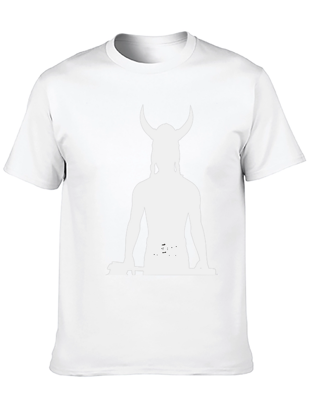 Viking Warrior Graphic T-Shirt - Black