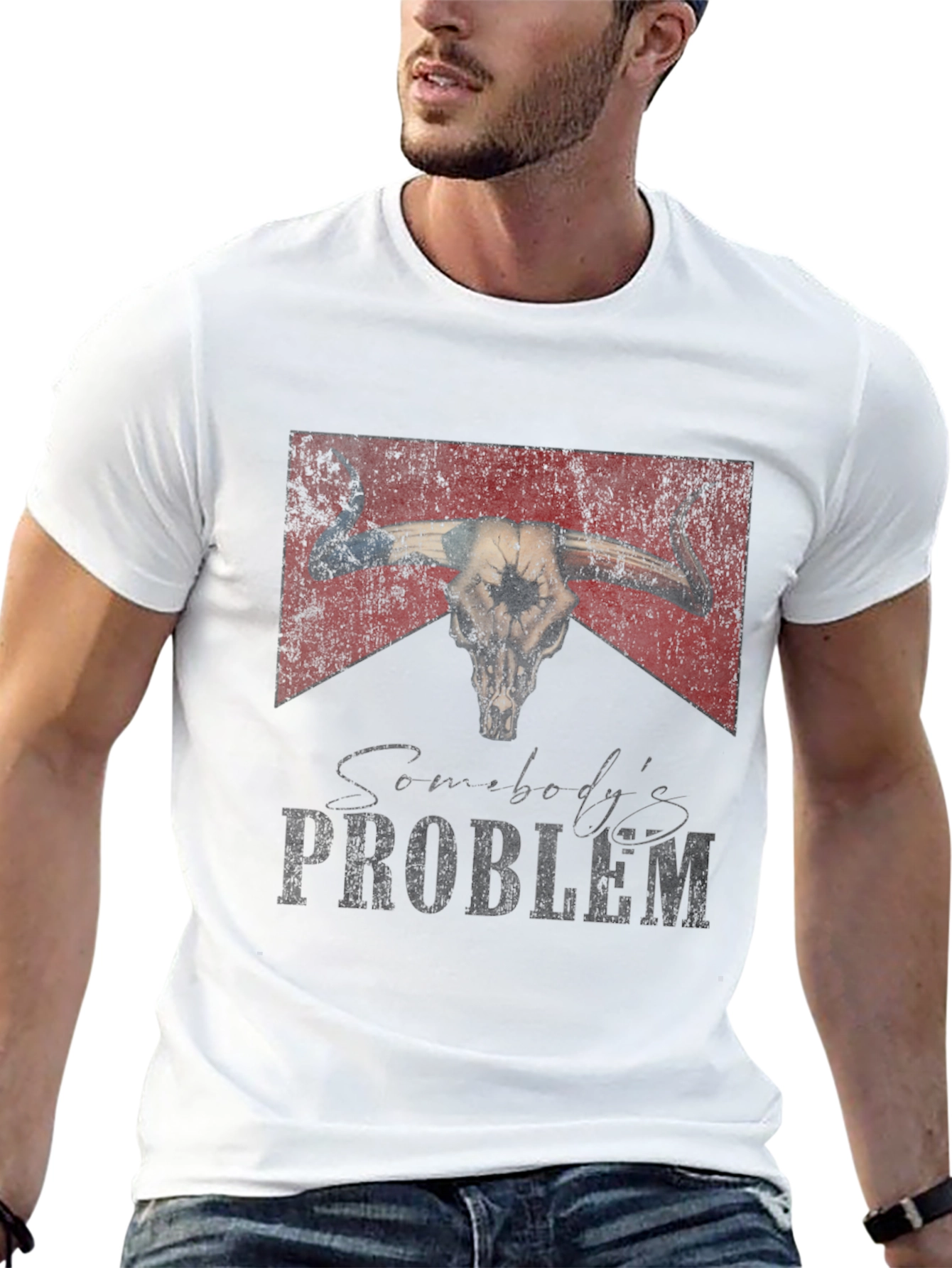 Cowboy Skull Graphic Tee