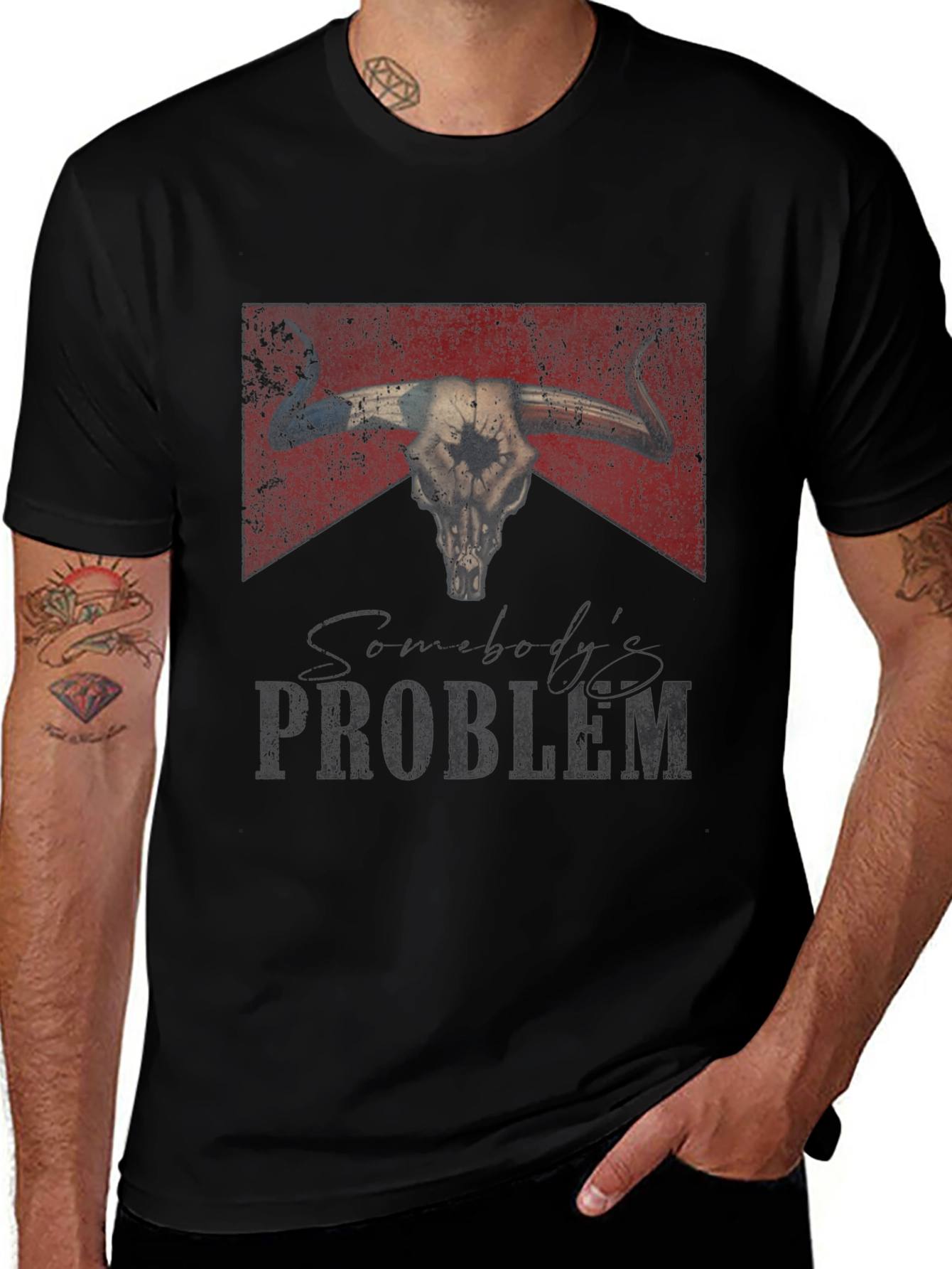 Cowboy Skull Graphic Tee