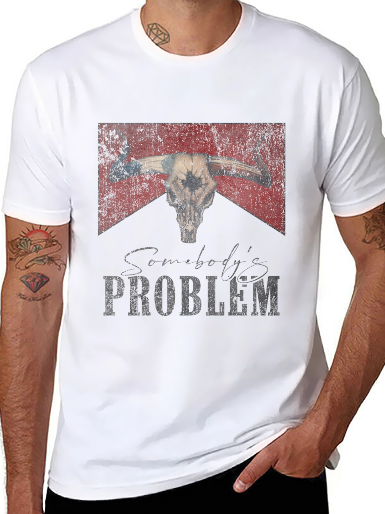 Cowboy Skull Graphic Tee