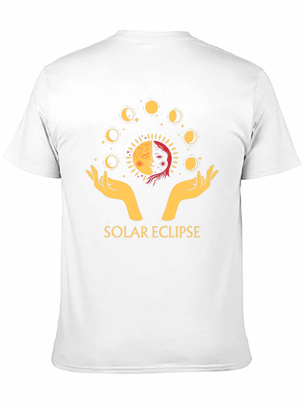 Solar Eclipse Graphic Tee - Celestial Design