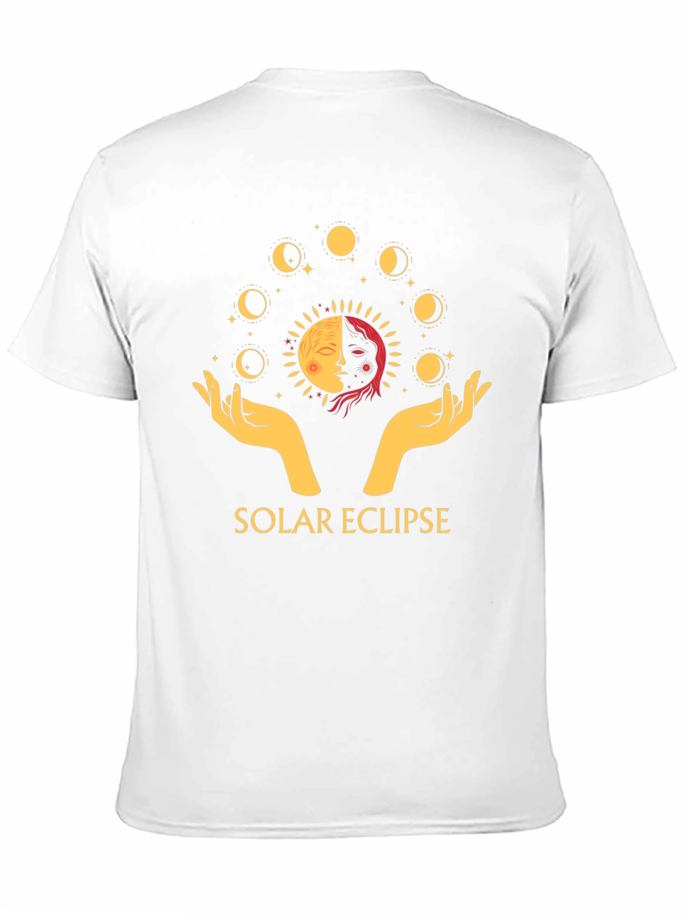Solar Eclipse Graphic Tee - Celestial Design