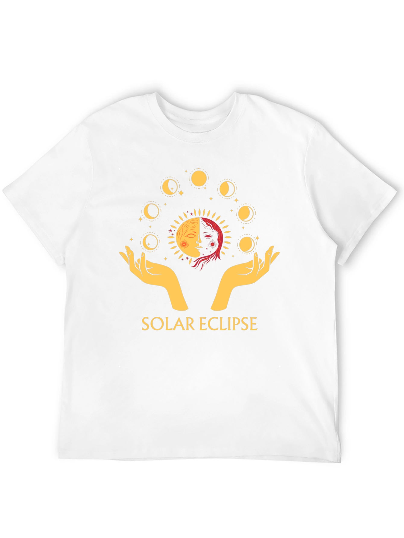 Solar Eclipse Graphic Tee - Celestial Design
