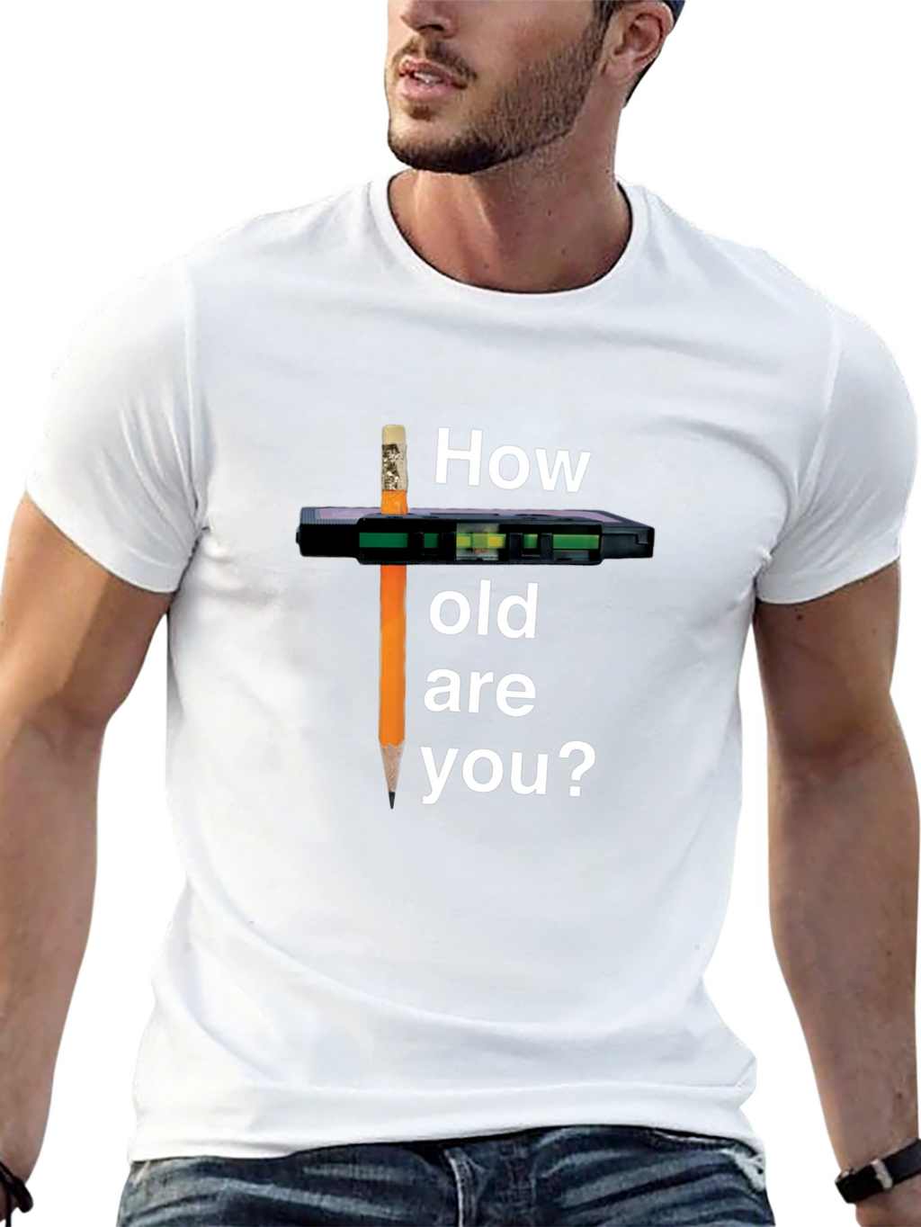 Retro How Old Are You? T-Shirt