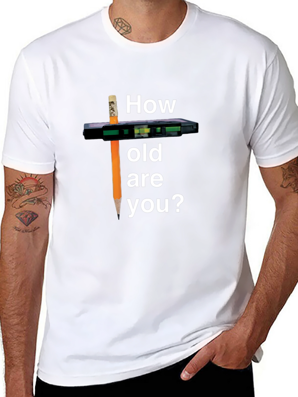 Retro How Old Are You? T-Shirt