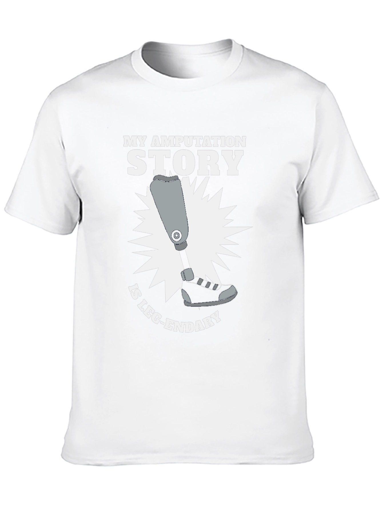 My Amputation Story T-Shirt - Leg-endary Humor Tee