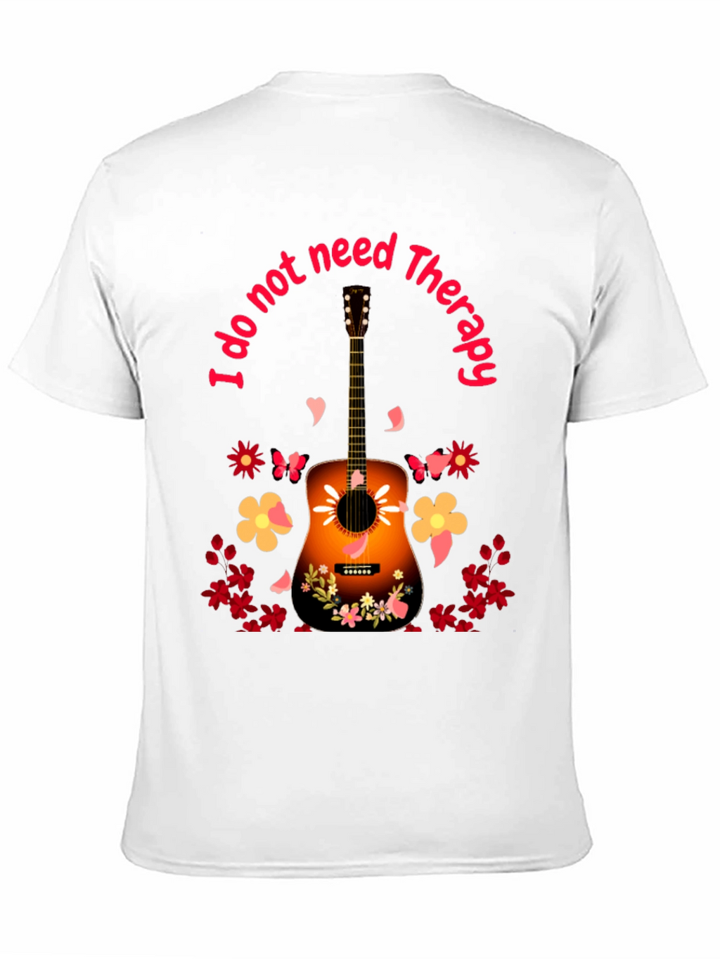 Guitar Therapy T-Shirt - Music Lover Tee