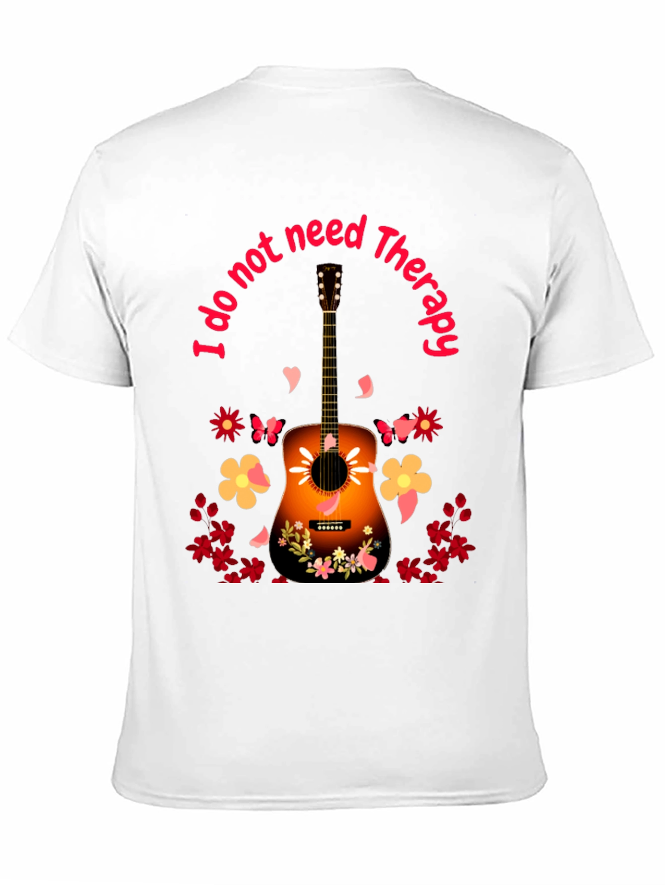 Guitar Therapy T-Shirt - Music Lover Tee