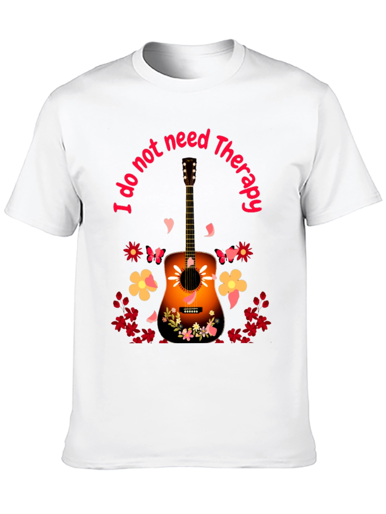 Guitar Therapy T-Shirt - Music Lover Tee