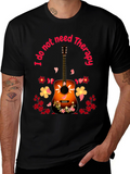 Guitar Therapy T-Shirt - Music Lover Tee