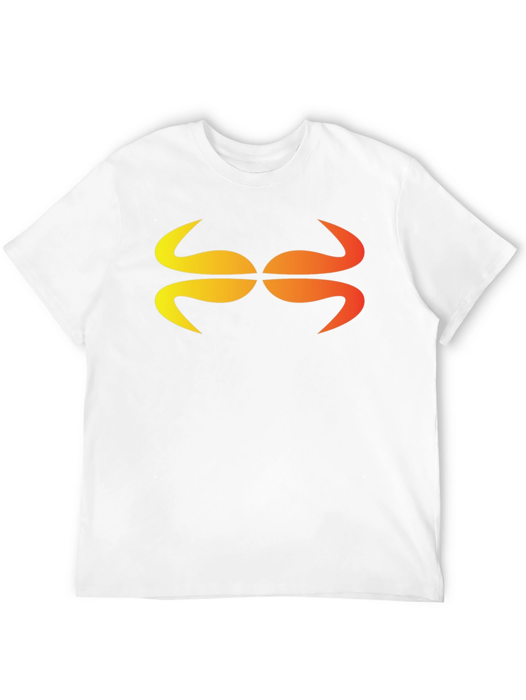 Abstract Graphic Tee - Stylish Black Cotton Blend Shirt
