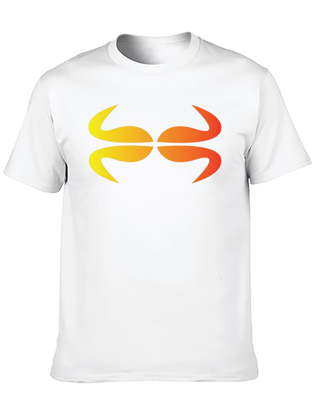 Abstract Graphic Tee - Stylish Black Cotton Blend Shirt
