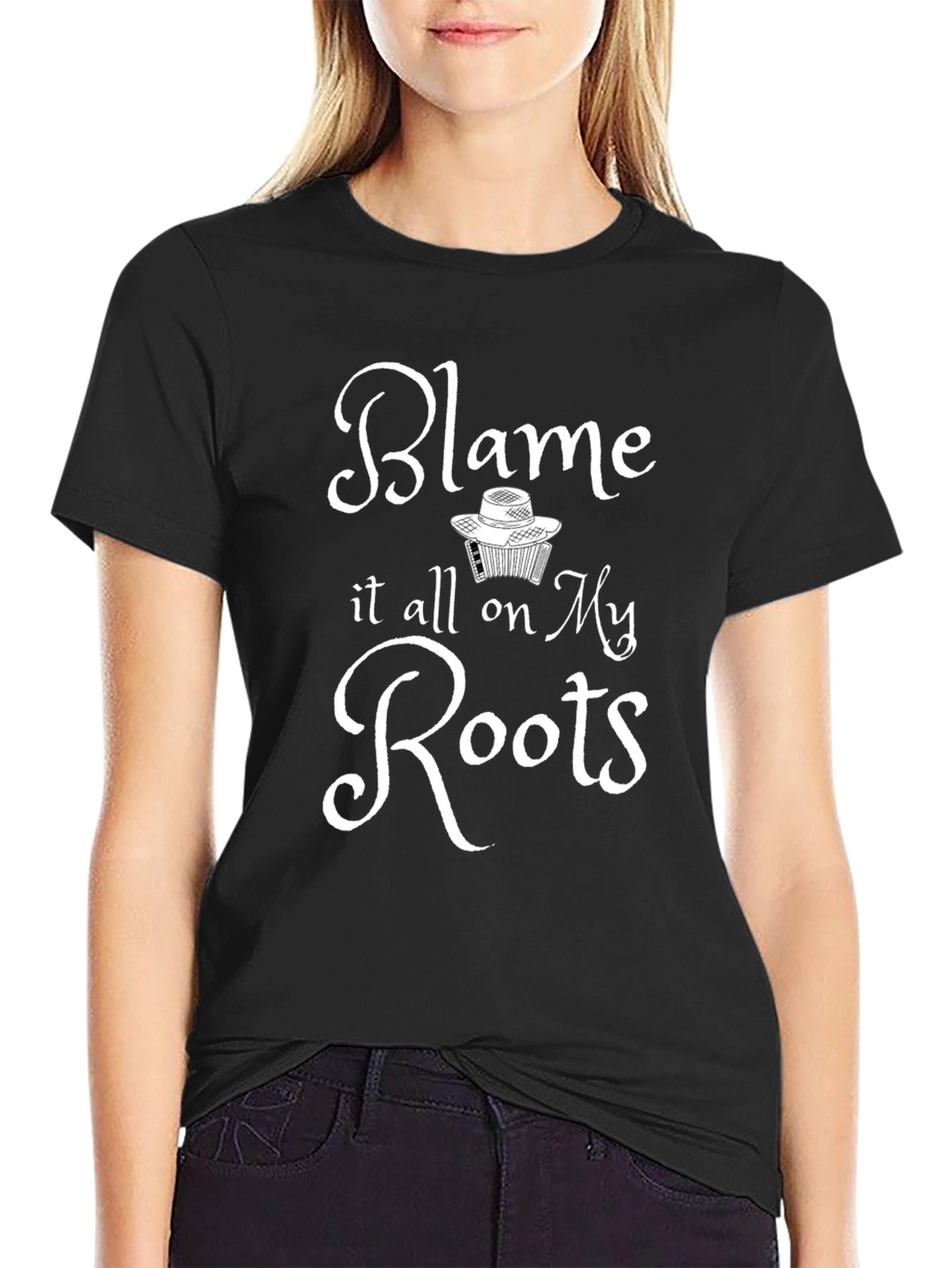 Blame It on My Roots Graphic Tee