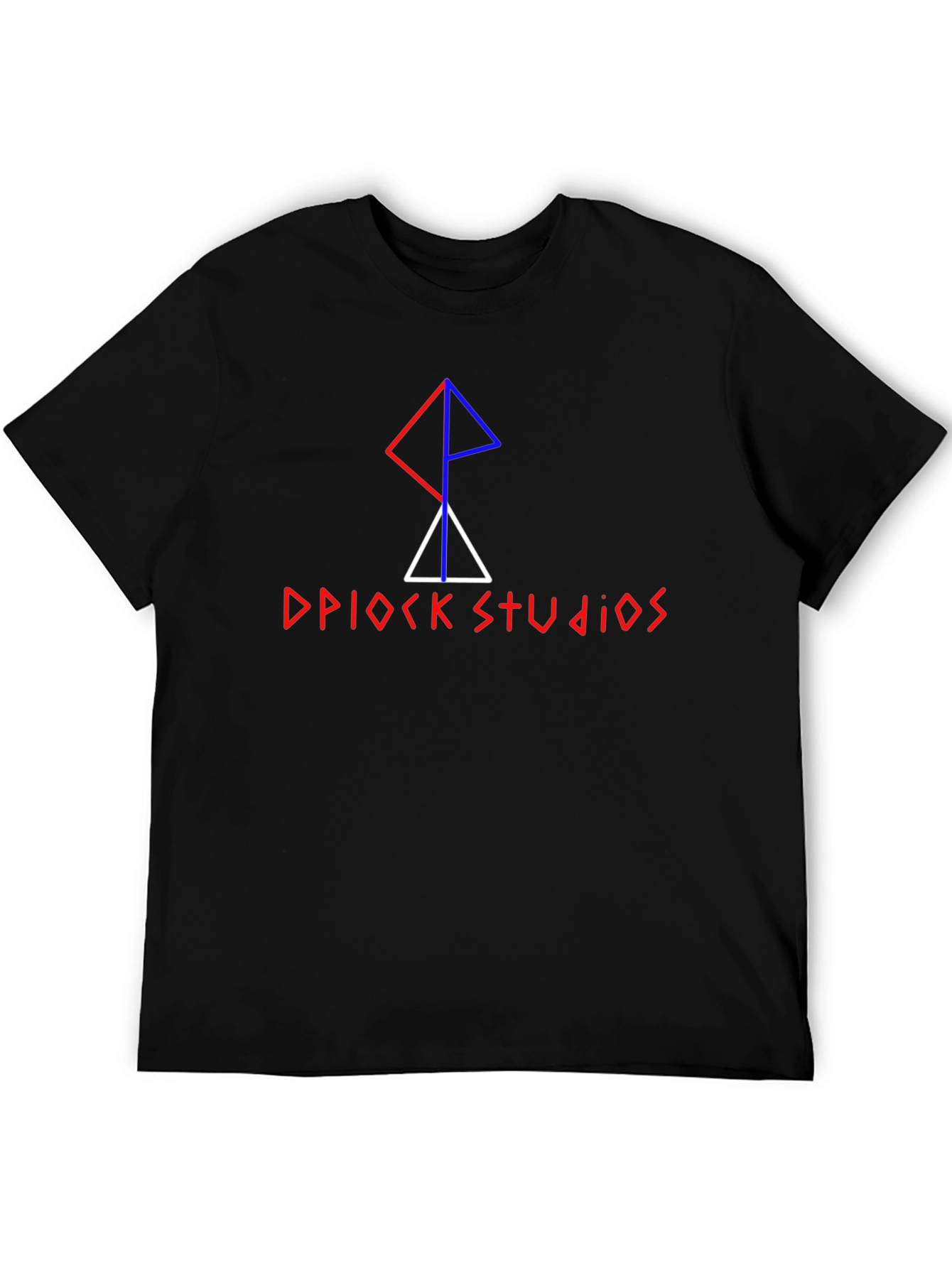 DPIOCK Studios Graphic Print Black Tee