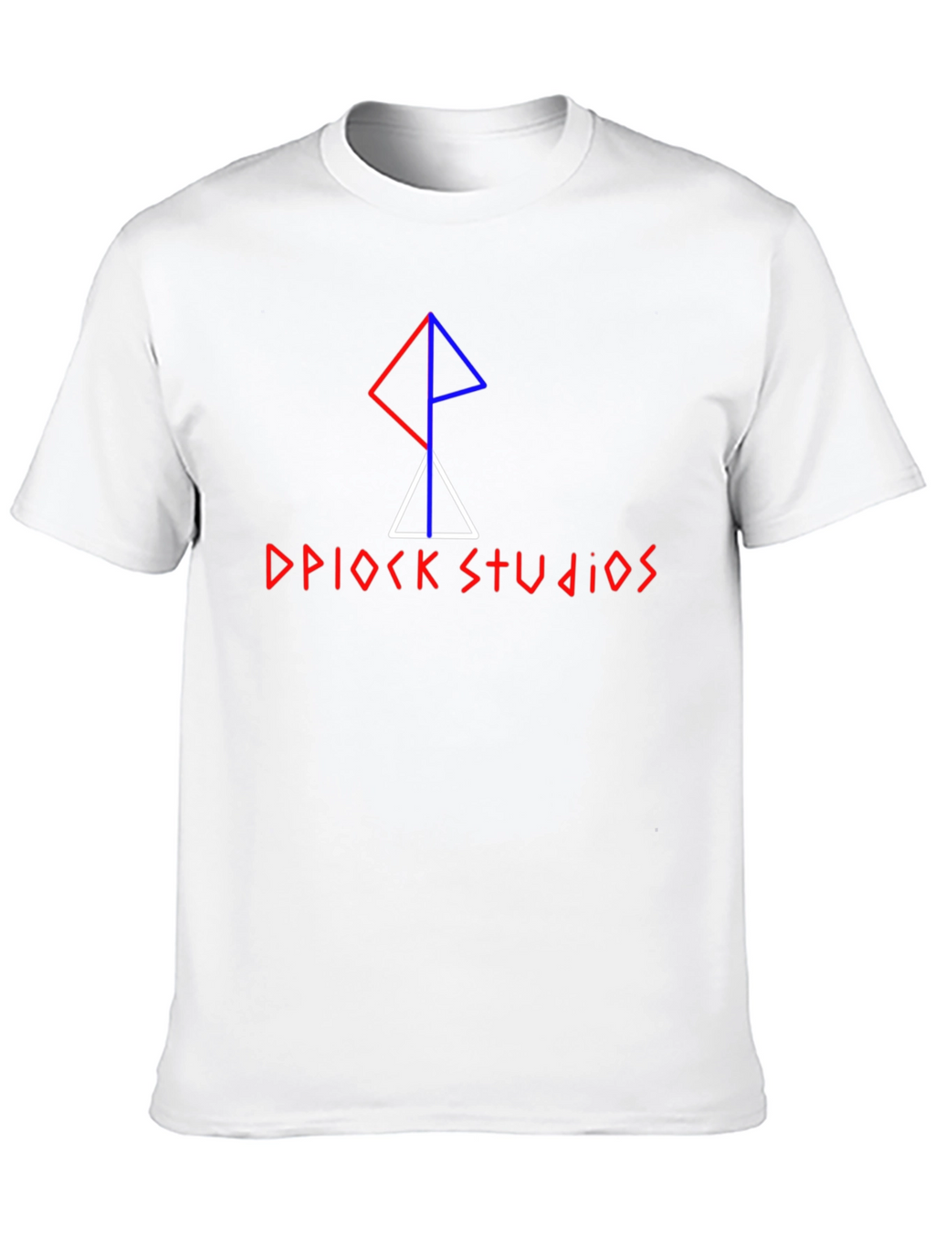DPIOCK Studios Graphic Print Black Tee