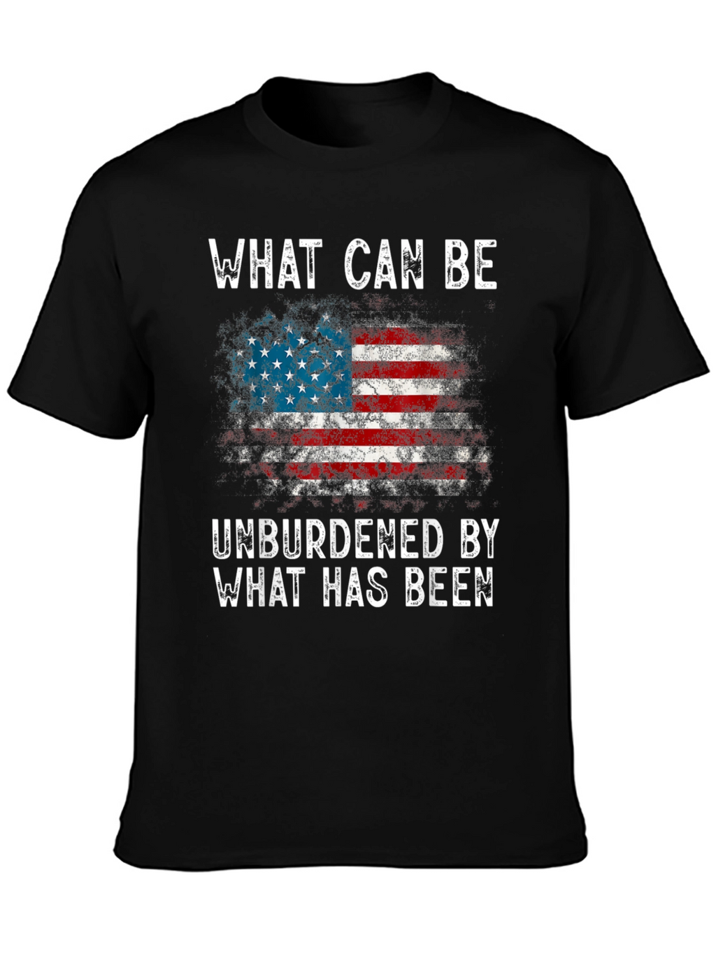 American Flag Graphic T-Shirt - Patriotic Design