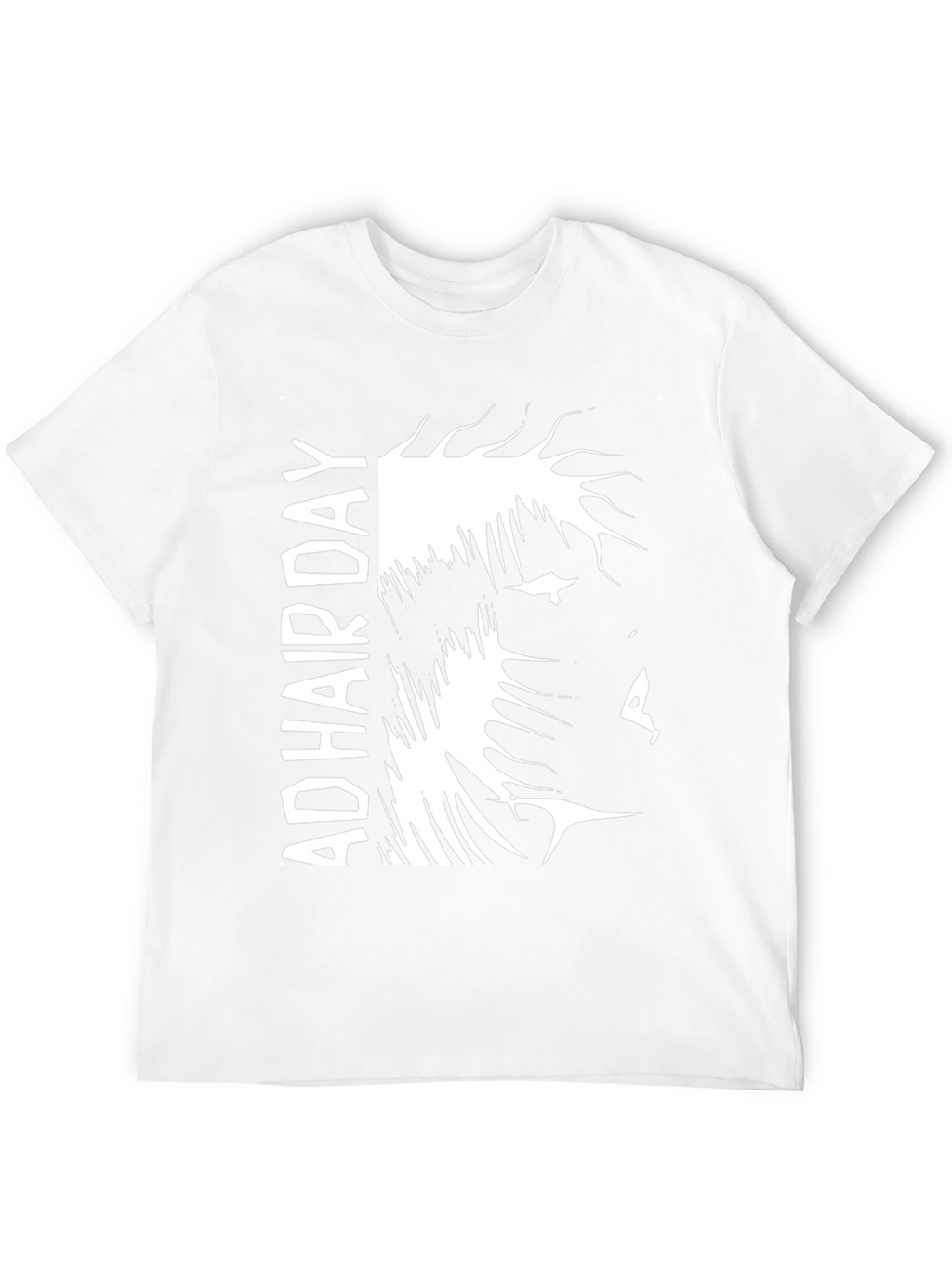 Bold AD Hair Day Graphic Tee - Black