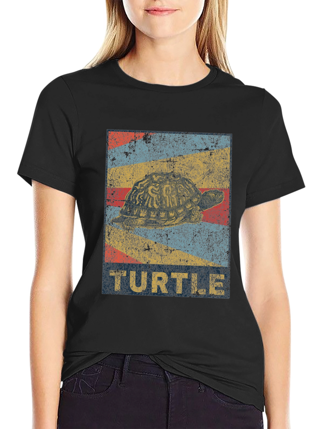 Retro Turtle Graphic Tee - Unisex Short Sleeve