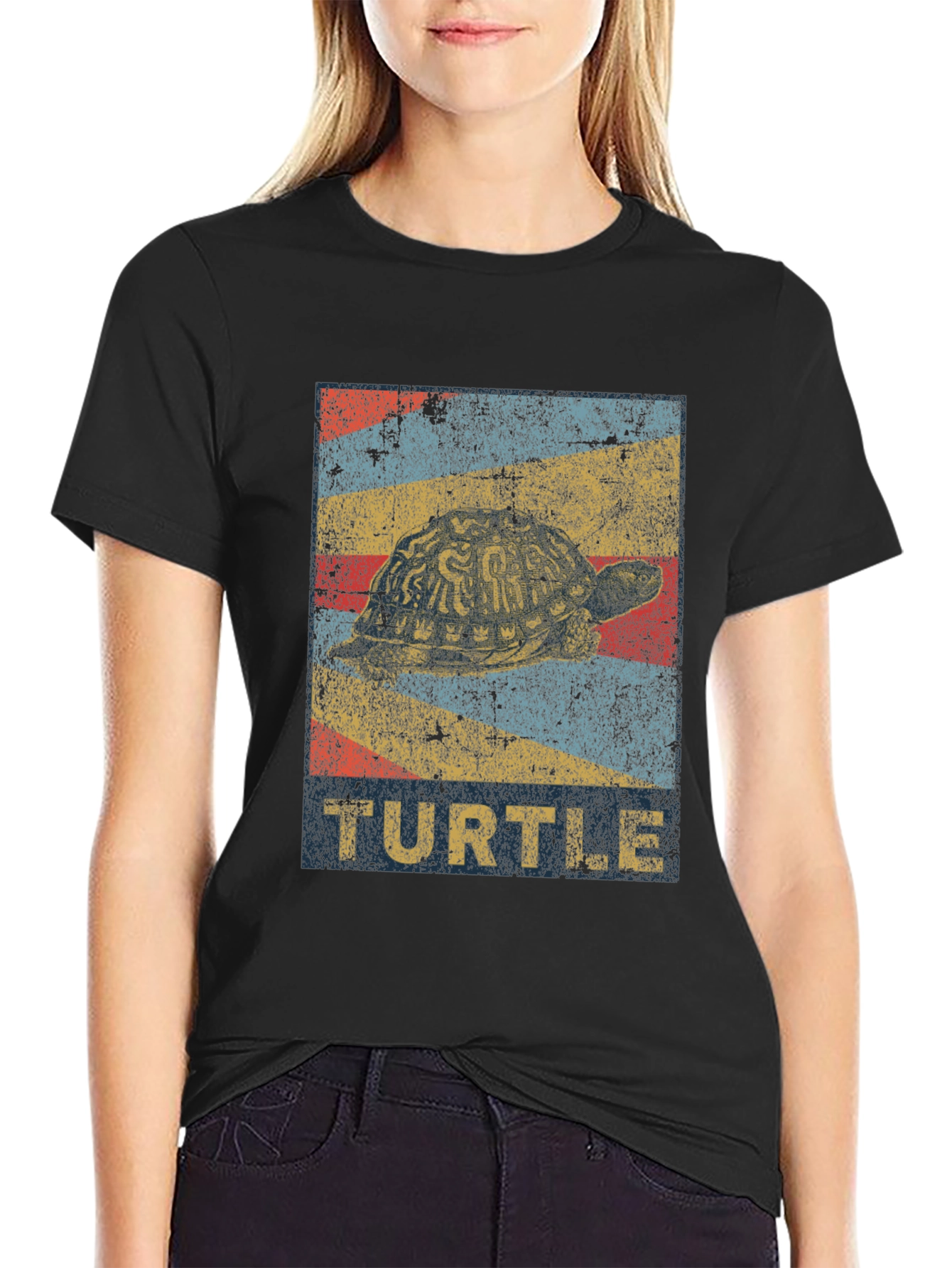 Retro Turtle Graphic Tee - Unisex Short Sleeve
