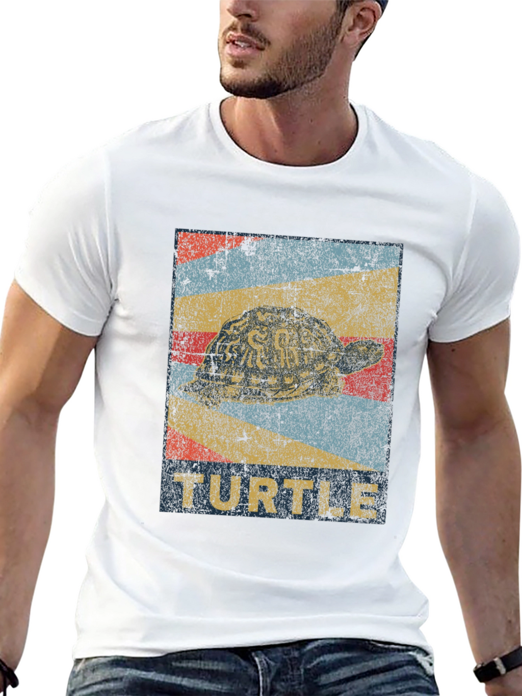 Retro Turtle Graphic Tee - Unisex Short Sleeve