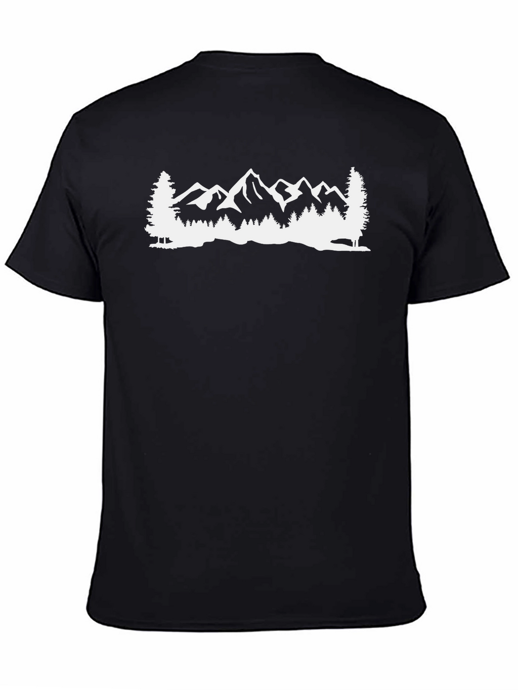 Mountain Graphic T-Shirt - Black