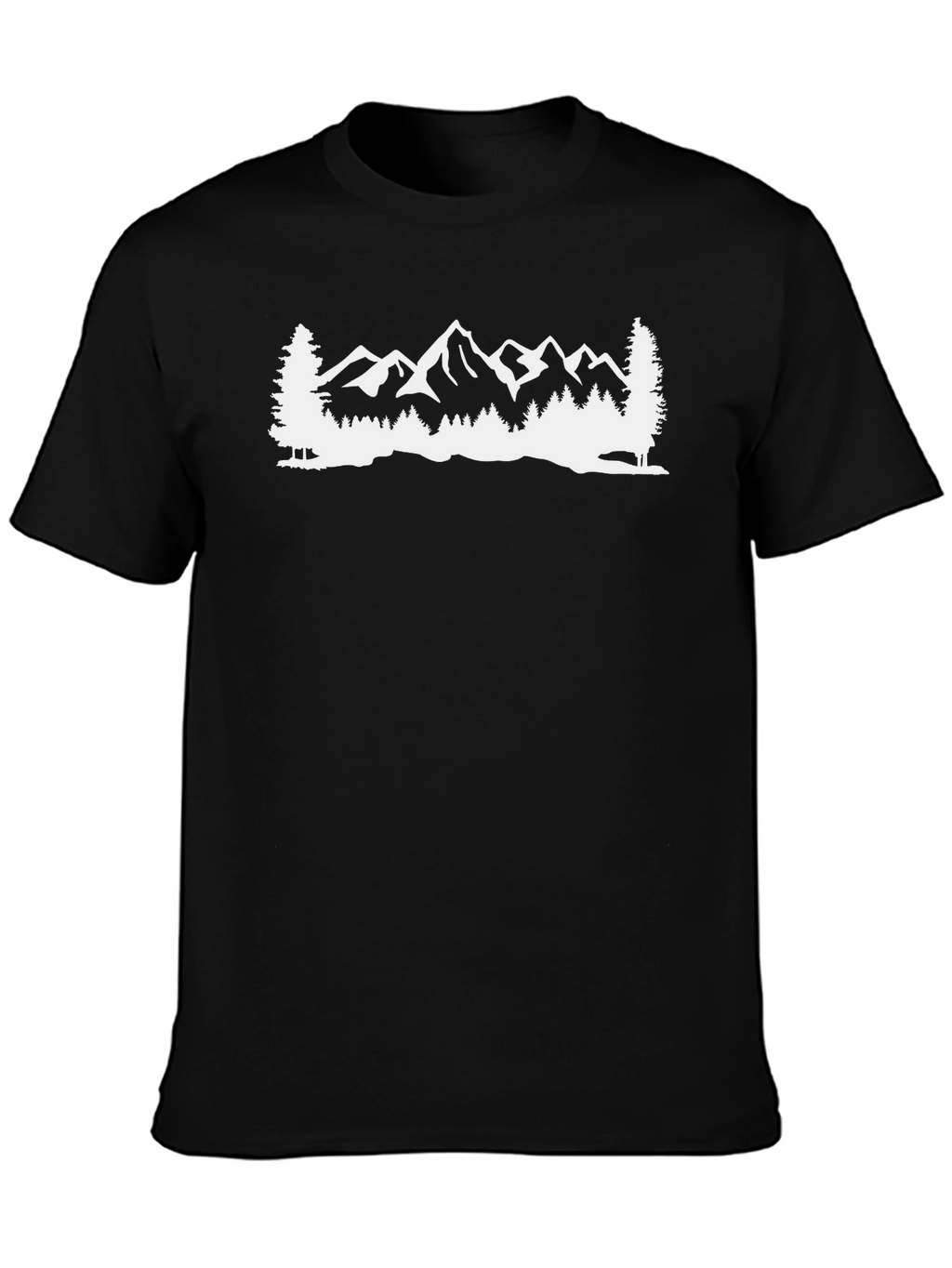 Mountain Graphic T-Shirt - Black