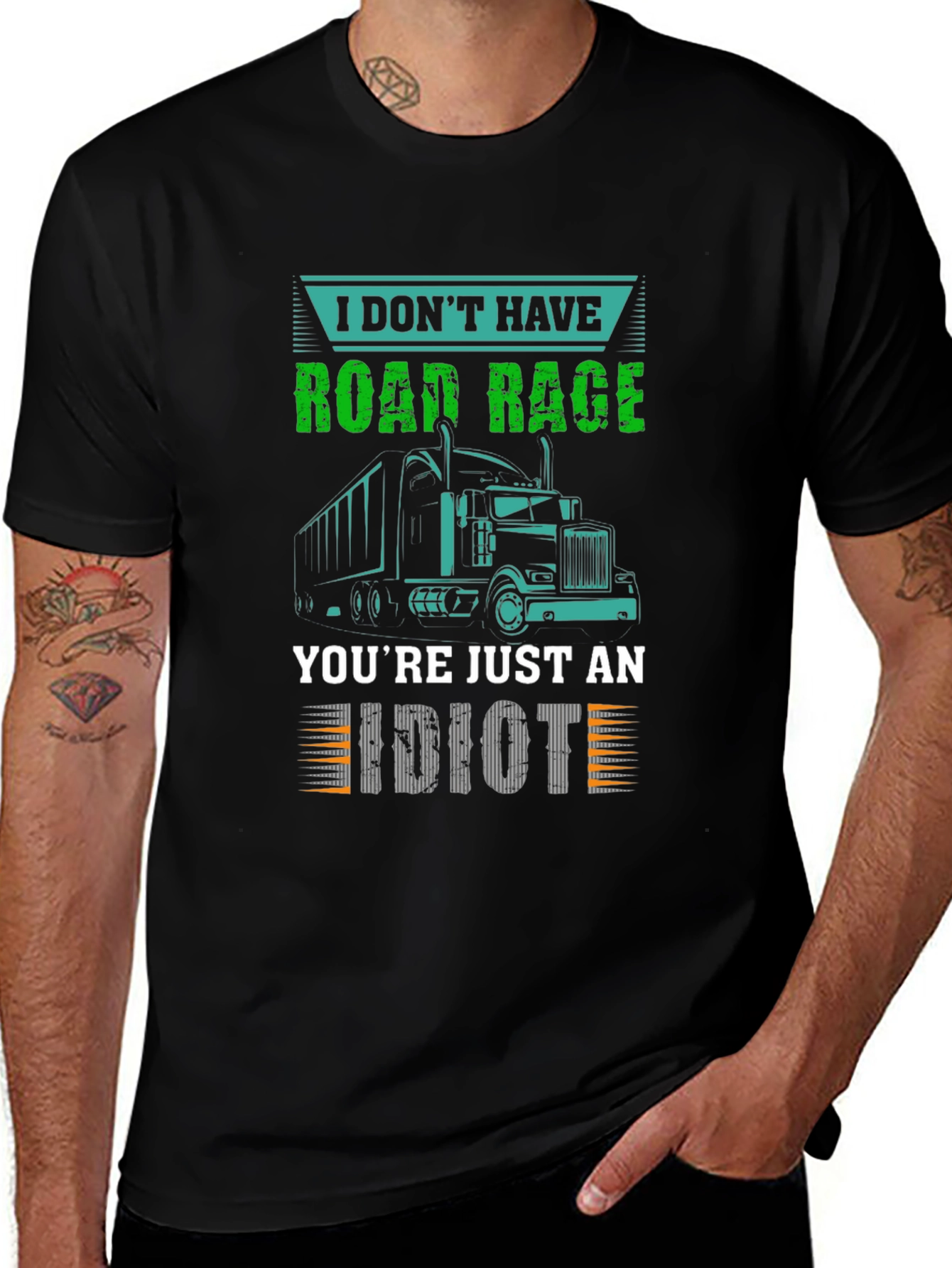 Road Rage Trucker T-Shirt - Sarcastic Trucking Tee